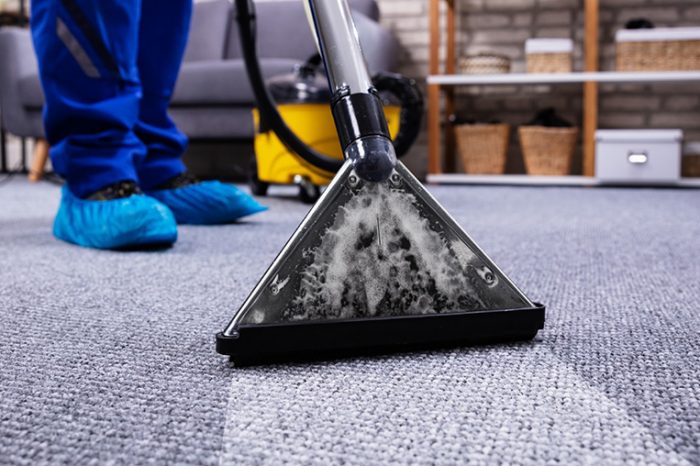 Teppichreinigung mit Dampfreiniger in Papenburg